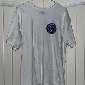 Obey White and Blue Graphic Tee